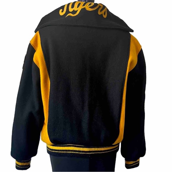Vintage Varsity Jacket Letterman Wool Leather High School 50s 60s 70s 80s 90s - Picture 4 of 8